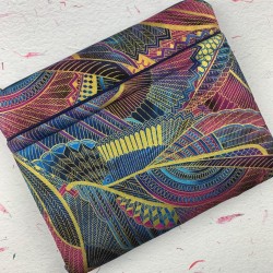 Pochette à liseuse - Plumes...