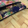 Pochette à liseuse - Eventails japonais dorés