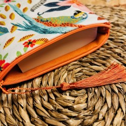 Pochette à livre - Zanzibar blanc