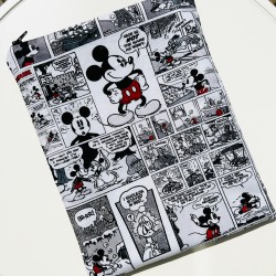 Pochette à manga Mickey zippée