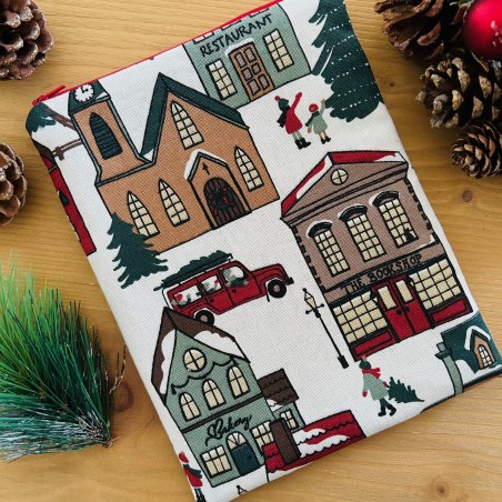 Pochette à livre de Noël