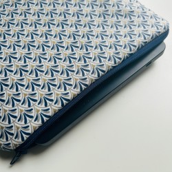 Pochette - housse liseuse imperméable - éventails japonais
