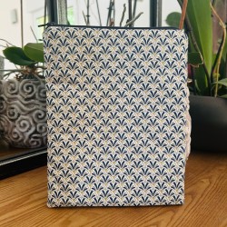 Pochette à livre avec zip - Eventails japonais Imperméable