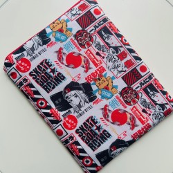 Pochette à livre avec zip Skateboard
