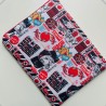 Pochette à livre avec zip Skateboard