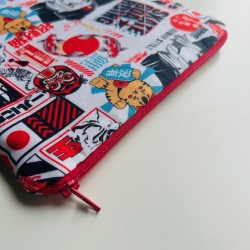 Pochette à livre avec zip Skateboard