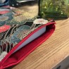 Pochette à livre avec zip - Grue japonaise