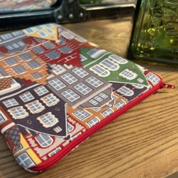Pochette à livre avec zip - Amsterdam