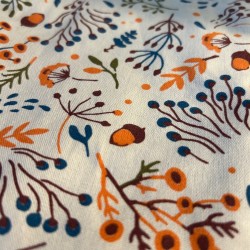 Pochette à livre avec zip - Automne