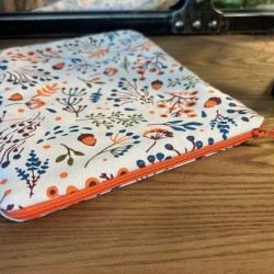 Pochette à livre avec zip - Automne