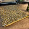 Pochette à livre avec zip - Fleurs automnales