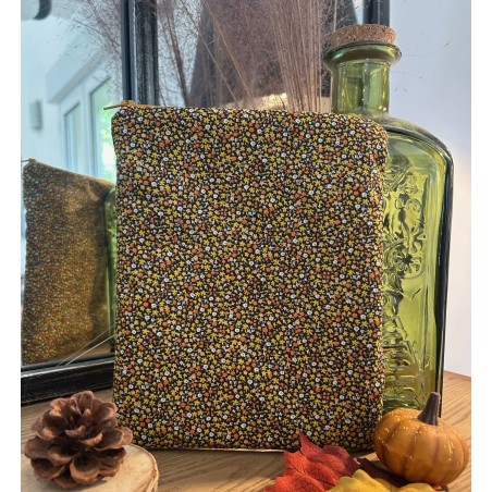 Pochette à livre Fleurs automnales