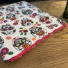 Pochette à livre avec zip - Halloween Mexicain