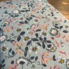 Pochette à liseuse avec zip petites fleurs