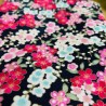 Pochette livre zippée fleurs de cerisiers japonais rose Pochette livre zippée fleurs de cerisiers japonais rose