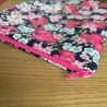 Pochette livre zippée fleurs de cerisiers japonais rose Pochette livre zippée fleurs de cerisiers japonais rose